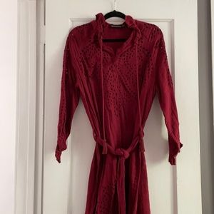 Antik Batik Eyelet Midi
